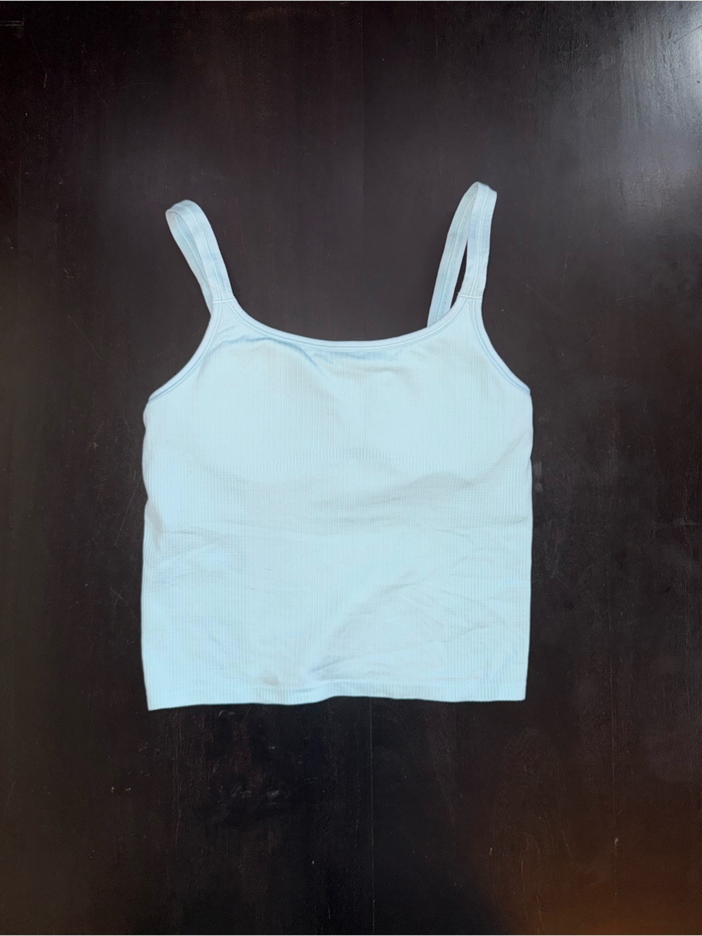 lululemon athletica Kids Light Blue Ribbed Tank